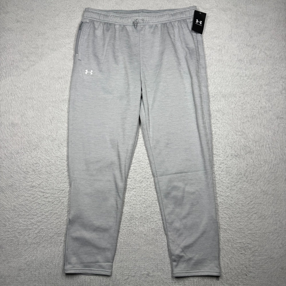 NWT Under Armour UA Storm Joggers Athletic Track Pants Gray Women's Size XL